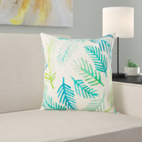 Gold Fern Leaf Cushion | Wayfair.co.uk Holoman Floral Throw Pillow East Urban
